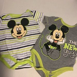 Mickey Mouse onesies